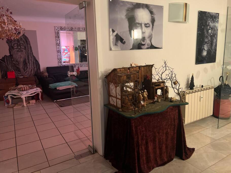 Villa Casa Blanca Mit Privatem Schwimmbad 26 Grad Und Sauna Duisburg Ngoại thất bức ảnh